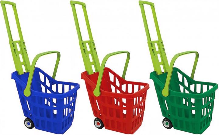 Produktbild Adriatic Kinder Einkaufswagen-Trolley aus Kunststoff grün