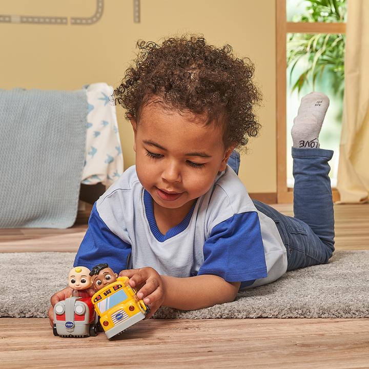 Produktbild VTech Tut Tut Baby Flitzer - CoComelon JJs Traktor inkl. Schiene