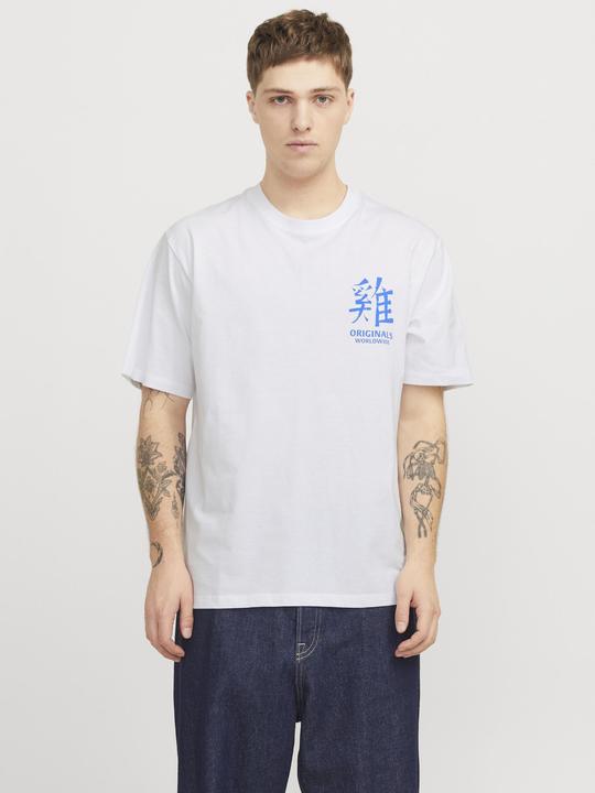 Produktbild Jack & Jones Jorsnake Tee Ss Crew Neck Tg Ln (L)