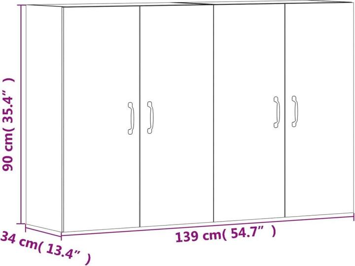 Immagine prodotto VidaXL Stanleigh (69,5 x 34 x 90 cm)