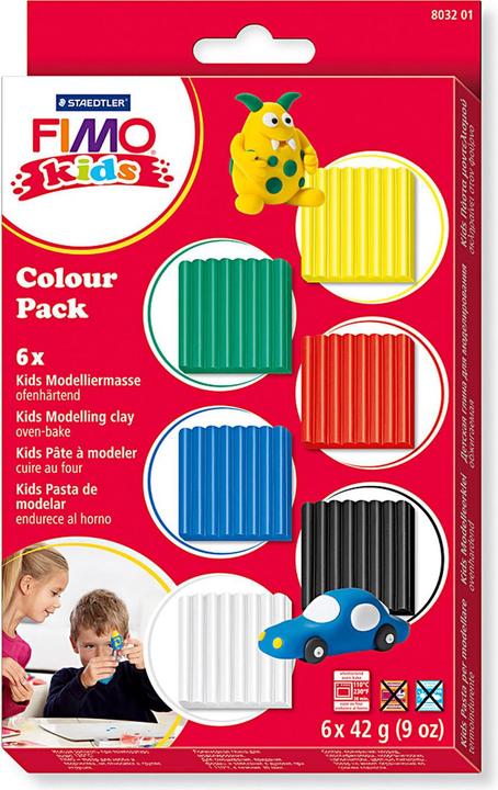 Actual product image Fimo modelling clay set Basic