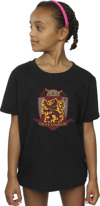 Image du produit - T-shirt GRYFFINDOR CHEST BADGE - Fille (152, 158)