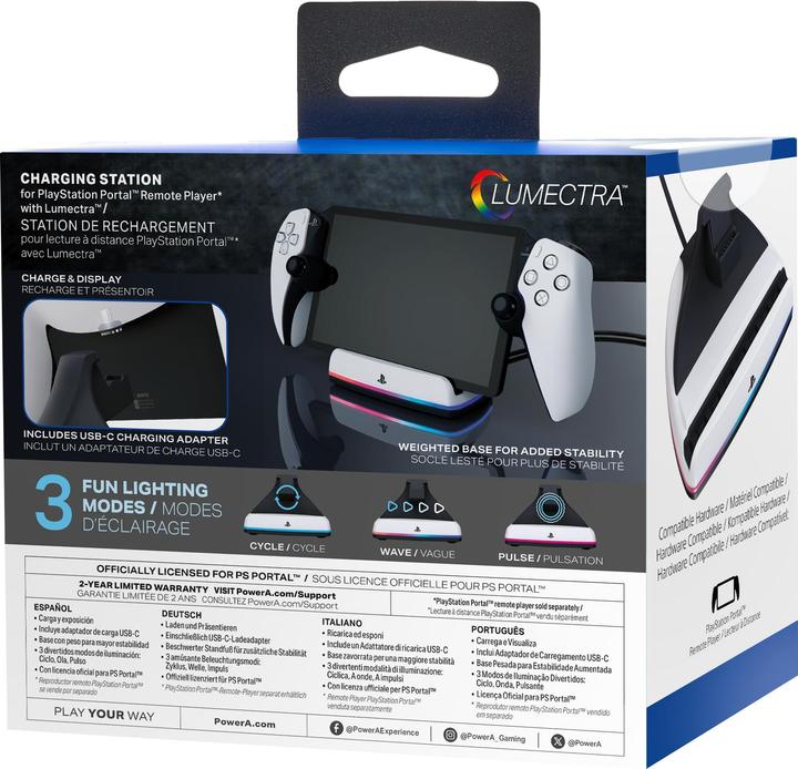 Produktbild PowerA Ladestation für das PlayStation Portal