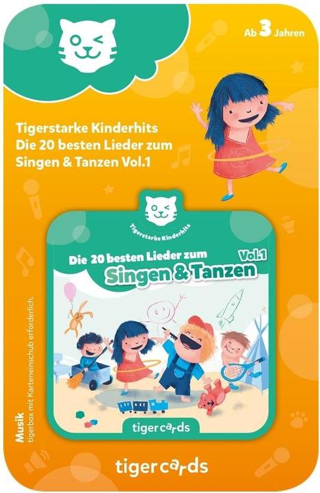 Tigermedia Tigercard Die 20 besten Lieder zum Singen Tanzen (Deutsch)