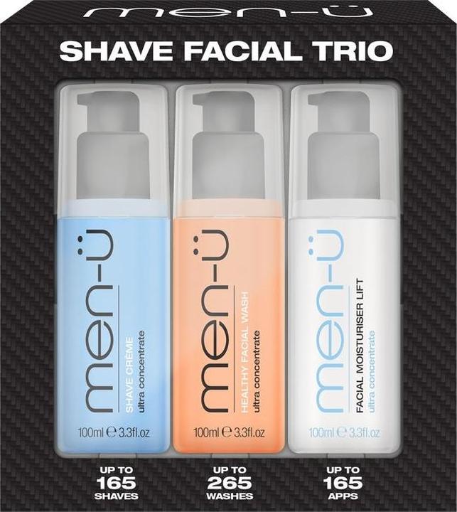 Produktbild Men-ü Shave Facial Trio (Rasiercreme)