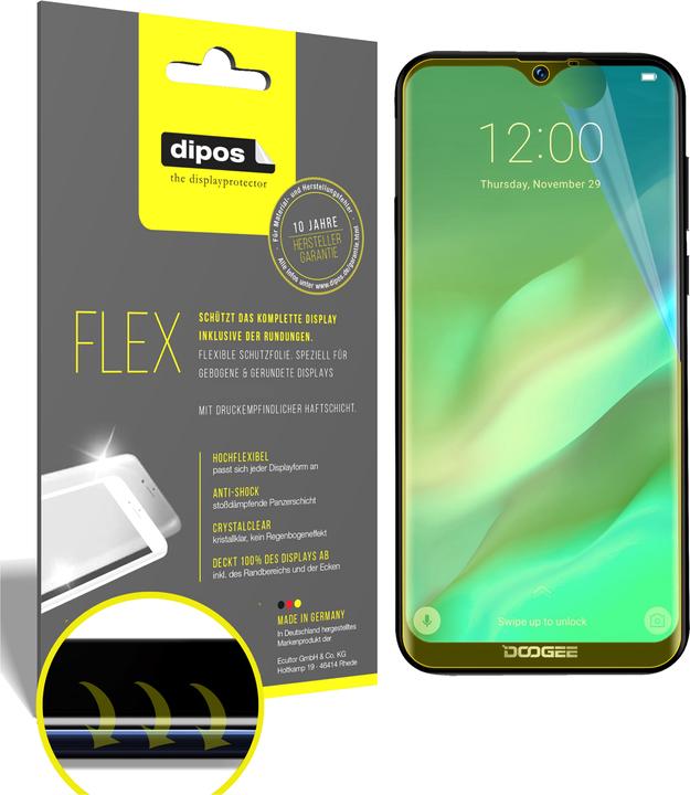 Actual product image Dipos Screen Protector Full-Cover 3D (3 Piece, Doogee X90L)