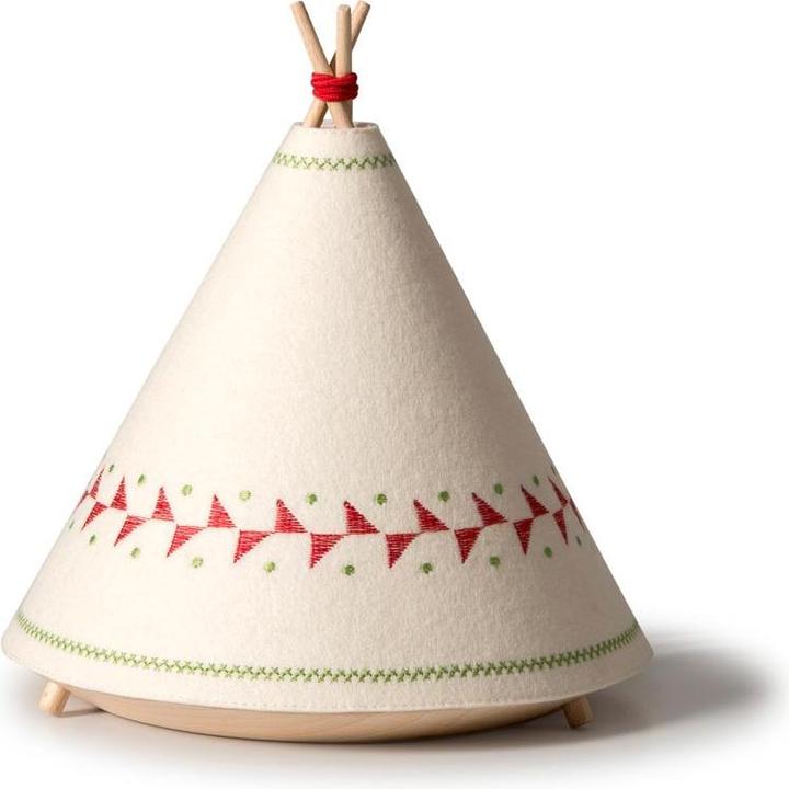 Produktbild Buokids Tischlampe & Nachtlicht Tipi rot (GX53)