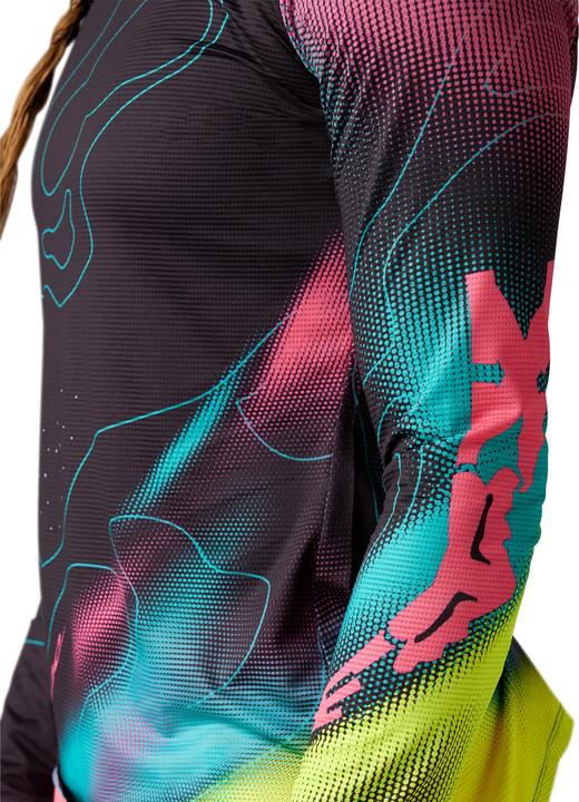 Produktbild Fox Jersey 22 W Flexair Ls Lunar Blk/Pnk (L)