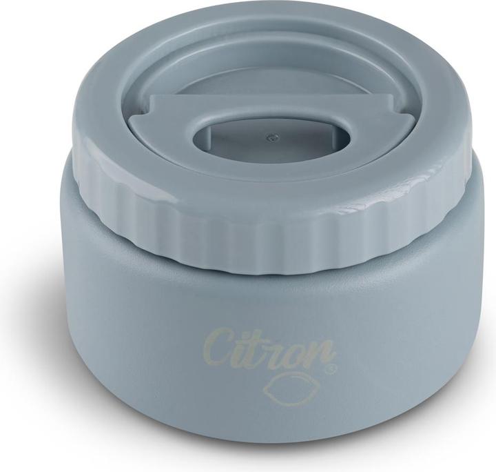 Actual product image Citron Stainless Steel Food Jar 250ml Dusty Blue