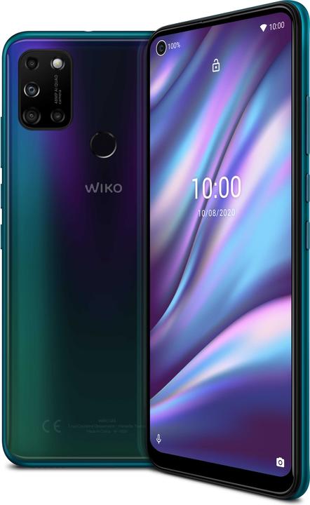 Wiko View5 Plus (128 GB, Aurora Blue, 6.55", Dual SIM + SD, 48 Mpx, 4G)