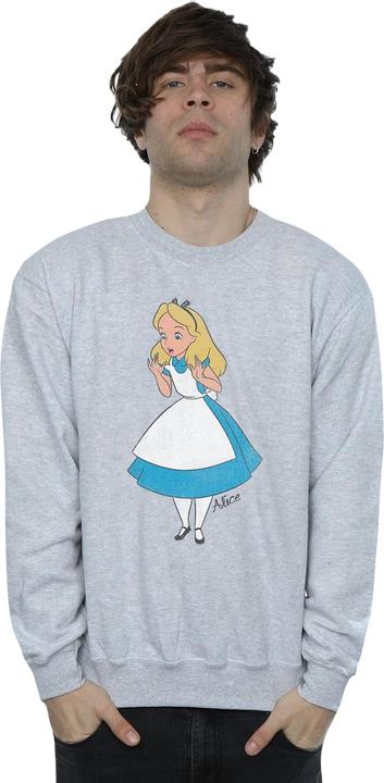 Actual product image Disney Mens Alice In Wonderland Classic Alice Sweatshirt (XL)