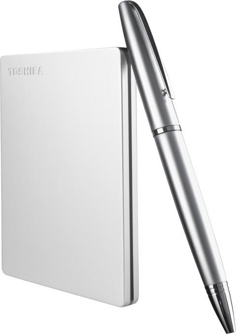 Produktbild Toshiba Canvio Slim 2 TB USB3.2-Speicher (2 TB)