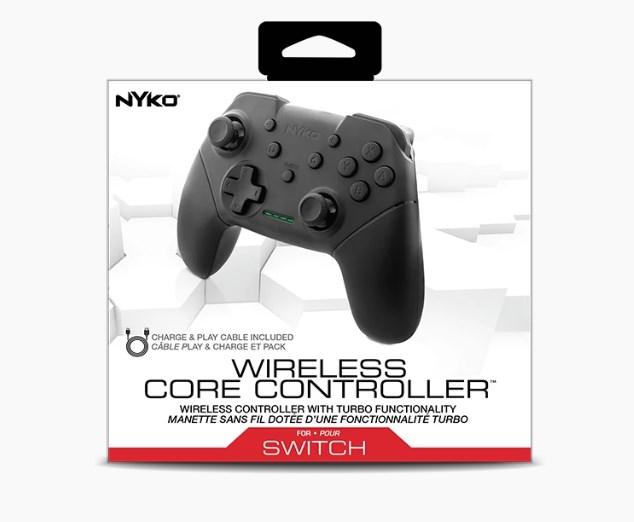 Produktbild Nyko Wireless Core Controller (Black) (Android, Switch, PC)