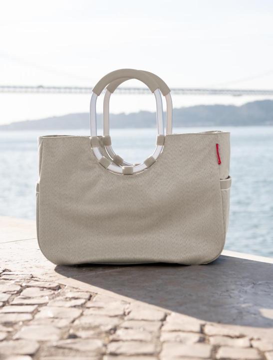 Produktbild reisenthel Einkaufskorb Loopshopper L Herringbone Sand