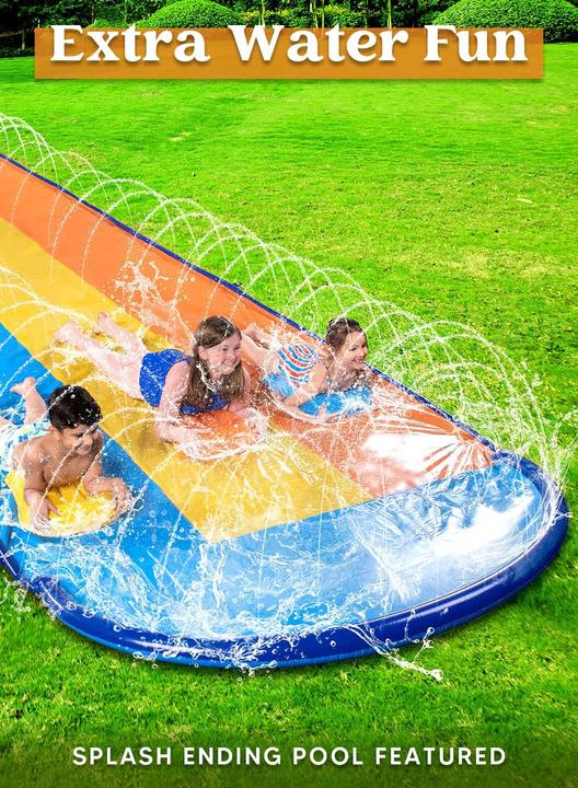 Produktbild Sloosh Wasserrutsche mit drei Bahnen