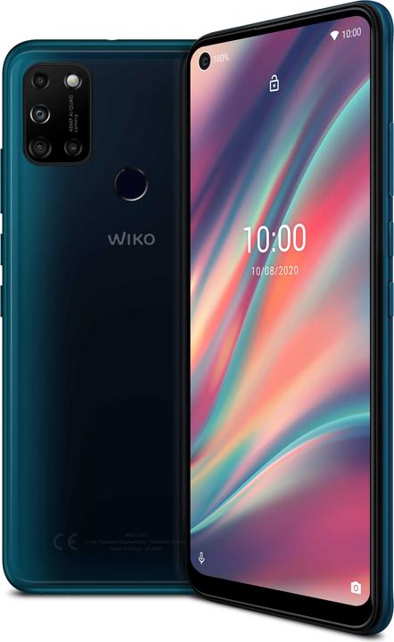 Actual product image Wiko View5 (64 GB, Pine Green, 6.55", Dual SIM + SD, 48 Mpx, 4G)