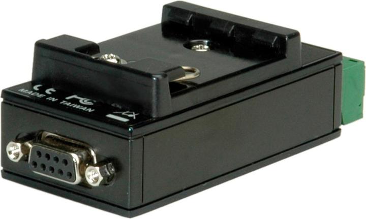Actual product image Roline RS232 to RS422/485 converter for DIN rail, self-powered