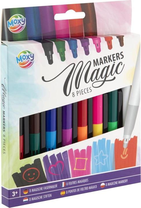 Image du produit ICOM Moxy - 8 marqueurs magiques (150021) (Multicolore, 8 x)