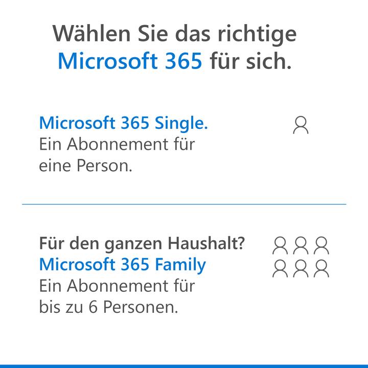 Immagine prodotto Microsoft 365 Single (1 Utente, 12 mesi)