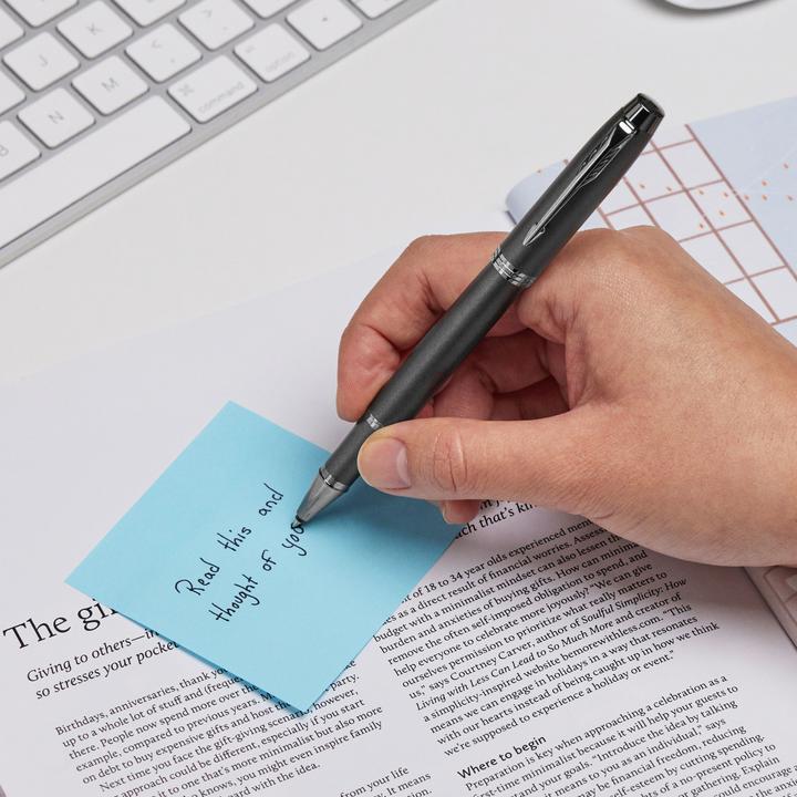 Actual product image Parker Pen Biros IM Monochrome Bronze PVD M (Black, Bronze, 1 x)