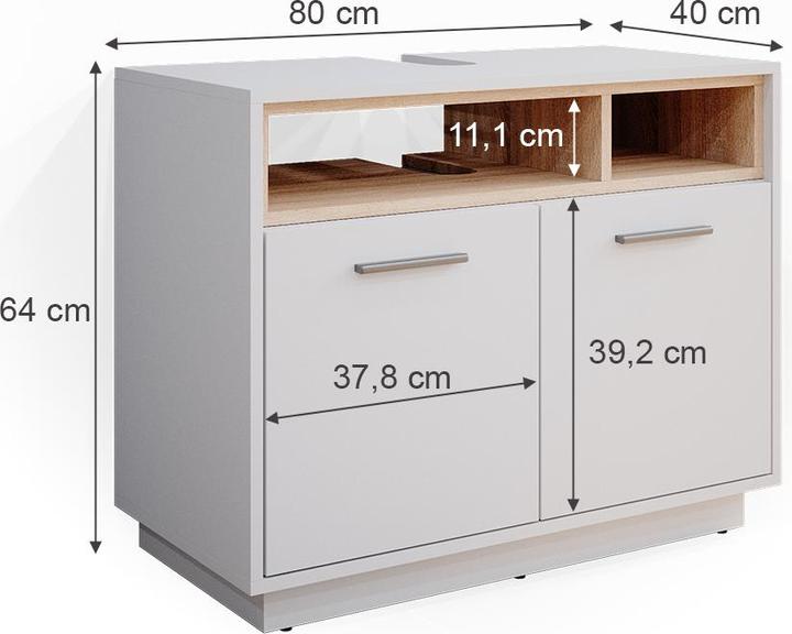 Produktbild Vicco Beatrice (80 x 40 x 64 cm)
