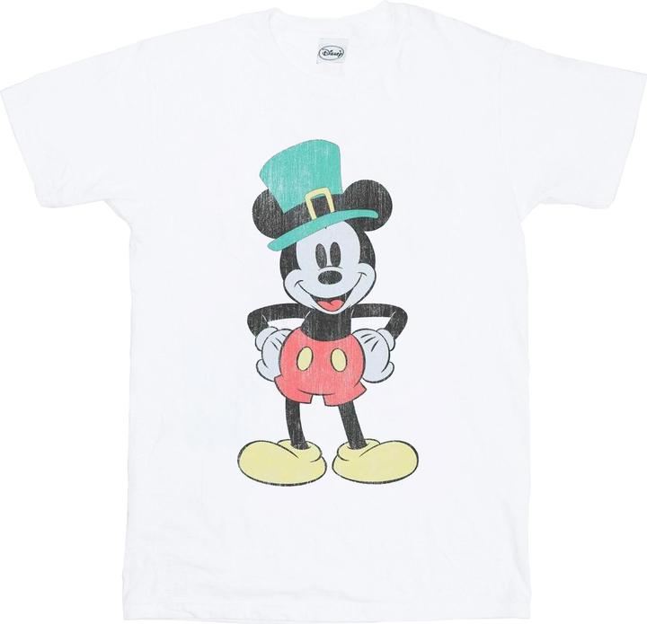 Produktbild Disney Mickey Mouse Leprechaun Hat TShirt (L)