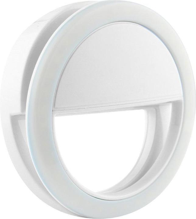 Immagine prodotto JTI Lampada/anello universale per selfie con diverse modalità di luce - Bianco