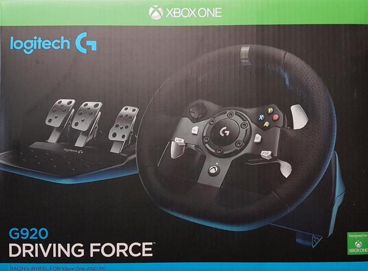 Actual product image Logitech G G920 Driving Force (Xbox, PC) (PC, Xbox One X, Xbox Series X, Xbox One S, Xbox Series S)