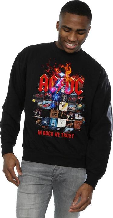Produktbild AC/DC In Rock We Trust Album Cover Baumwolle Sweatshirt (4XL)