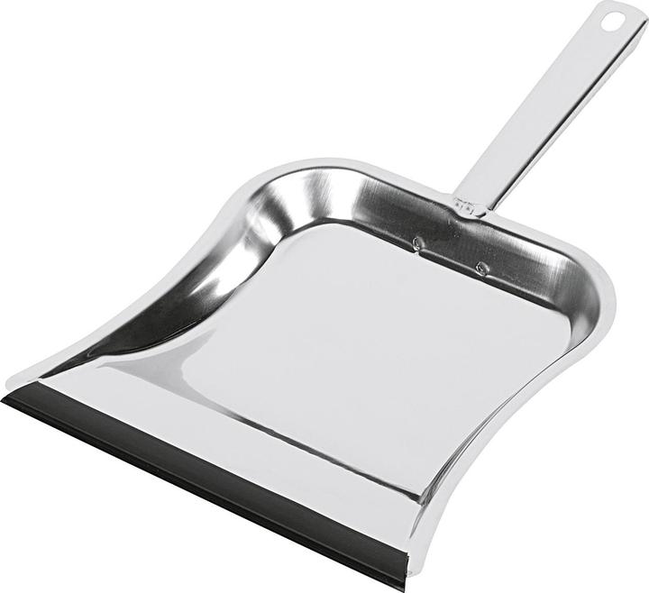 Actual product image Turk Dustpan Lady with Filler Handle and Lip Stainless Steel (1 pcs.)