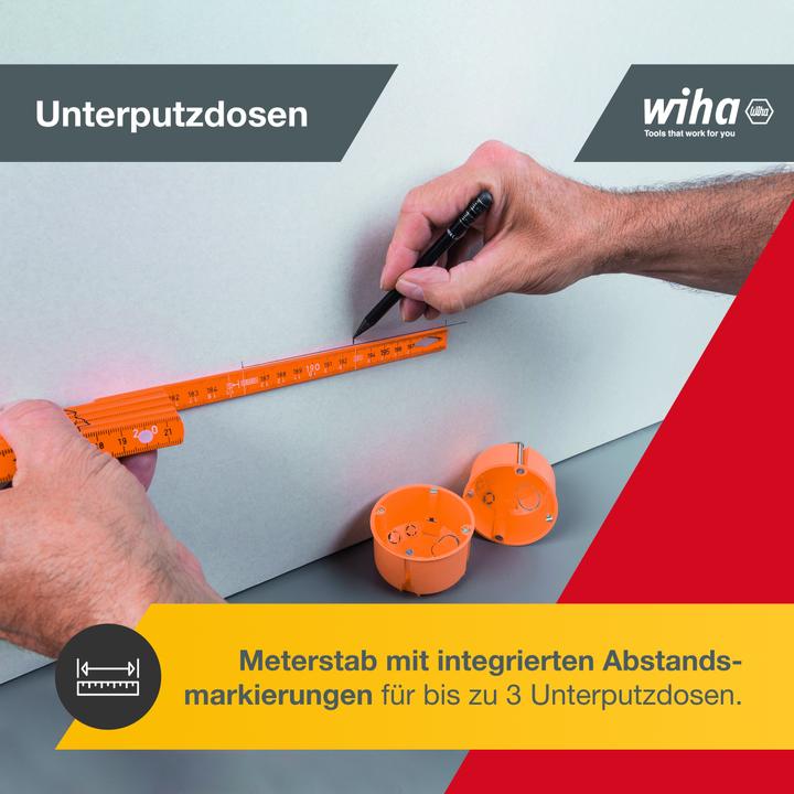 Actual product image Wiha Longlife (cm, mm)