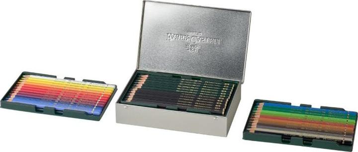 Immagine prodotto Faber-Castell Matita colorata Albrecht Dürer Scatola di metallo combinata (Multicolore, 24 x)