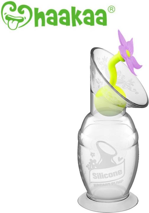 Produktbild Haakaa Milchpumpe Blumenverschluss - Violett