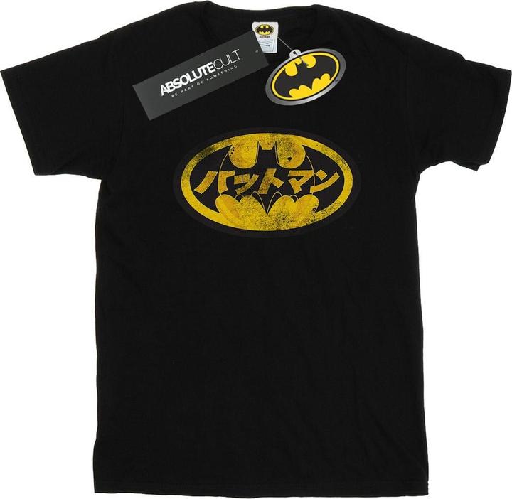 Immagine prodotto Batman Maglietta Ampia Logo Giapponese Donna (S)