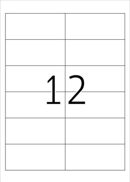 Actual product image HERMA Transparent labels A4