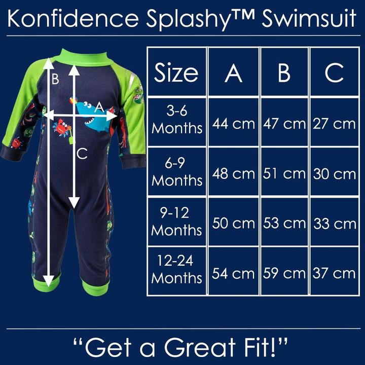 Actual product image Konfidence Splashy Fergal (1.5 mm, 10, 11, 12)