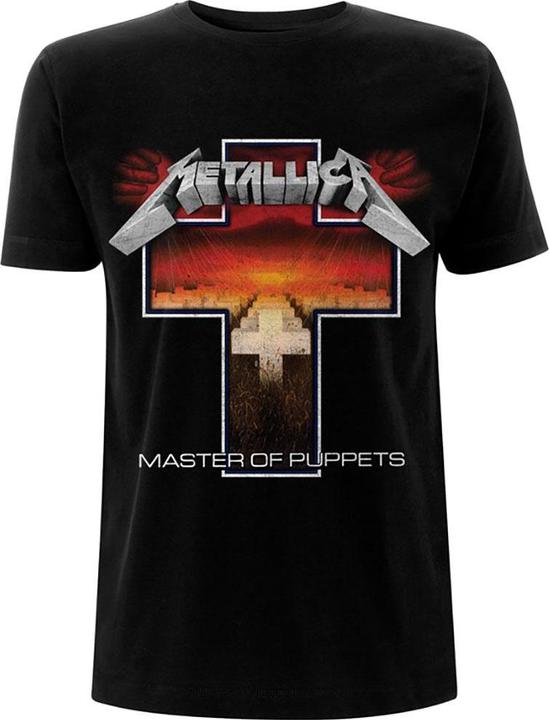 Metallica Master Of Puppets Cross TShirt