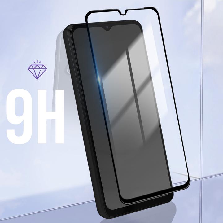 Actual product image Avizar 9H hardness glass display protection film (1 Piece, Samsung Galaxy A14)