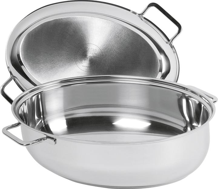 Image du produit Silit Multibraises avec D.38x26cm acier inoxydable (Cocotte + faitout, Acier inoxydable)