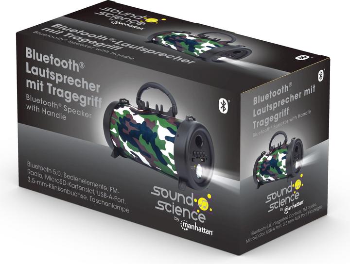 Produktbild Manhattan + Tragegriff Kamuflage (3 h, Batteriebetrieb)