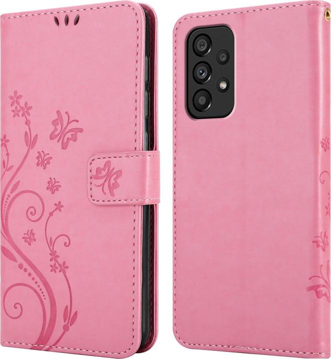Productafbeelding Cadorabo Bloemen Boek hoesje voor Samsung Galaxy A53 5G (Samsung Galaxy A53 5G)