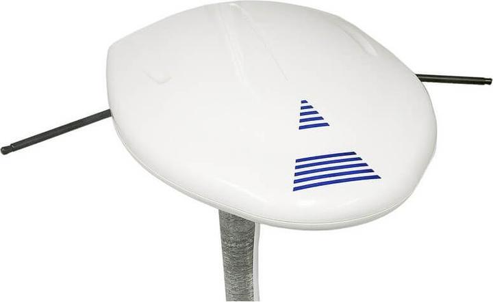 Immagine prodotto Televes DVB-T/T2 - Antenna DAB+ da esterno con amplificatore 20 dB FM/VHF/UHF (DAB/ DAB+, UKW / MW / LW)