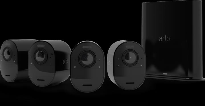 Produktbild Arlo Ultra 2 Spotlight Kamera, 4er Set (3840 x 2160 Pixels)