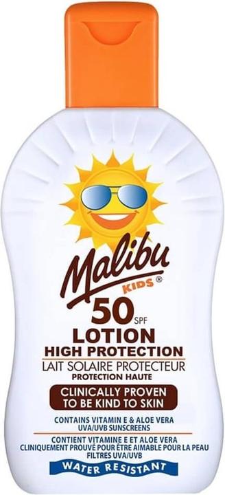 Actual product image Malibu lotion (Sun cream face, SPF 30, 200 ml)