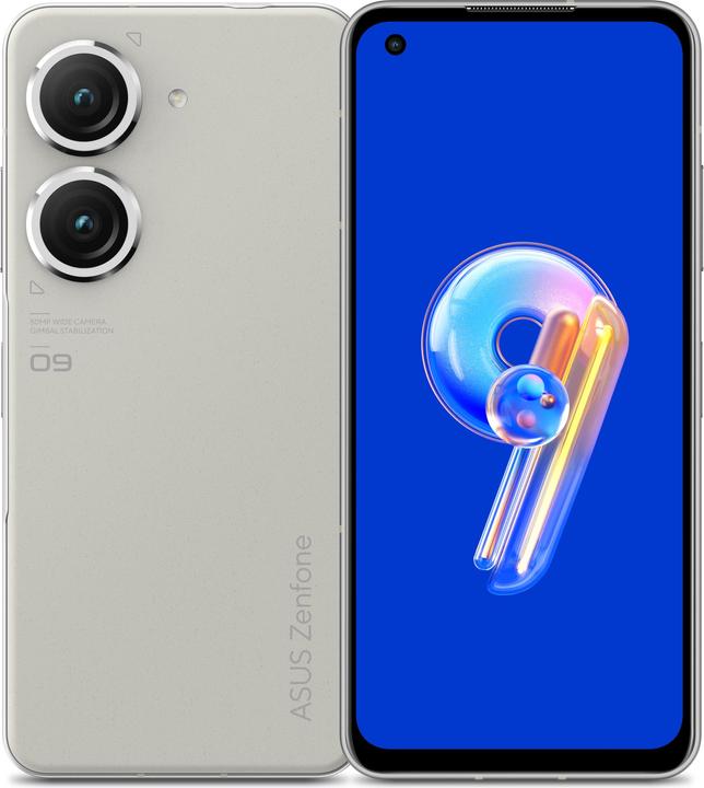 ASUS Zenfone 9 (256 GB, Moonlight White, 5.92", Dual SIM, 50 Mpx, 5G)