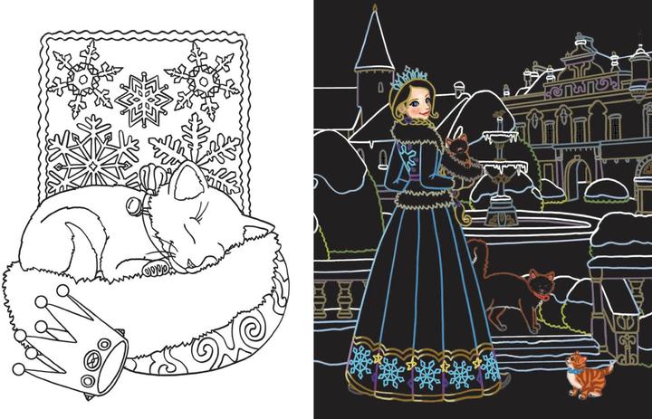 Produktbild Die Schneekönigin Kritzel-Kratzel-Buch für Kinder ab 5 Jahren (Deutsch, 2021)