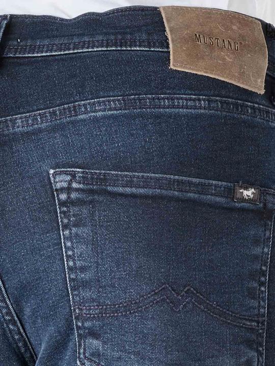 Actual product image Mustang Mid Rise Orlando Jeans Slim Fit Blue Black (W33/L32)