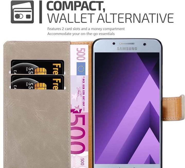 Actual product image Cadorabo Book Luxury Cover (Samsung Galaxy A7 (2017))