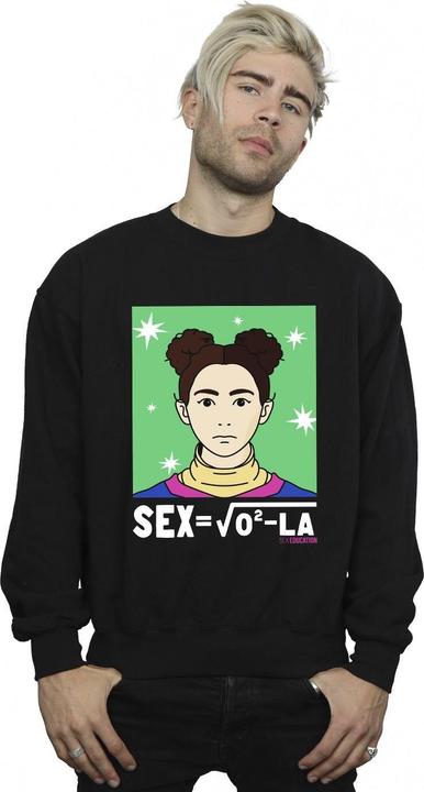 Actual product image Netflix Mens Sex Education Ola Sex Equation Sweatshirt (5XL)