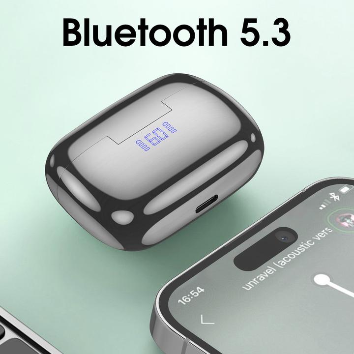 Immagine prodotto Hoco Cuffie Bluetooth effetto cromo (ANC, 7 h, Senza fili)